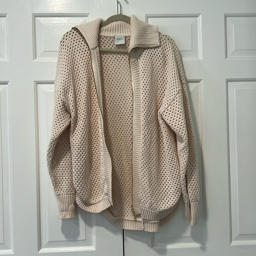 Varley Zip Front Sweater